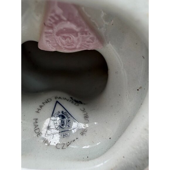 Vintage Royal Dux Bohemia Porcelain Soldier Figurine Vintage Czechoslovakia - Picture 6 of 8